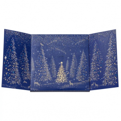 Calendrier de l'Avent bleu...